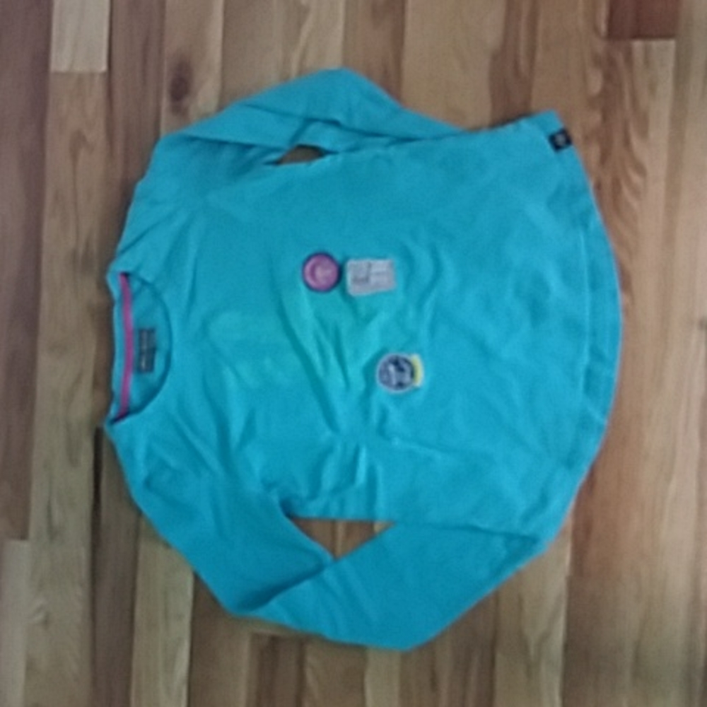 Eddie Bauer Girls Rule long sleeves cotton shirt 14